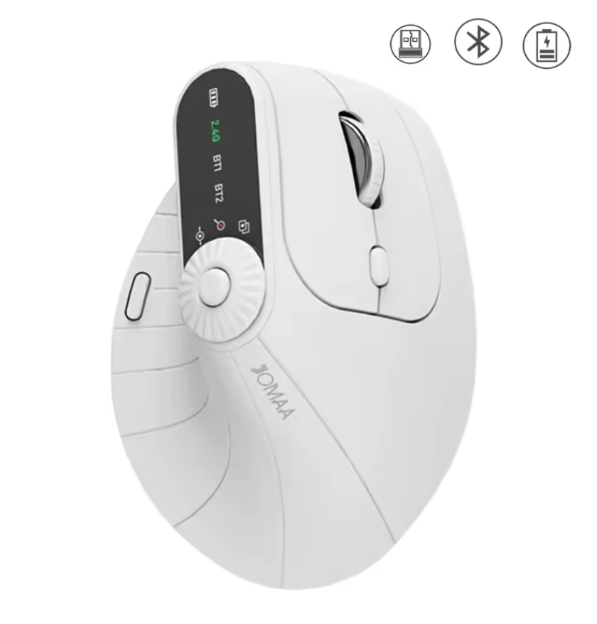 Wireless Vertical Mouse Rechargeable